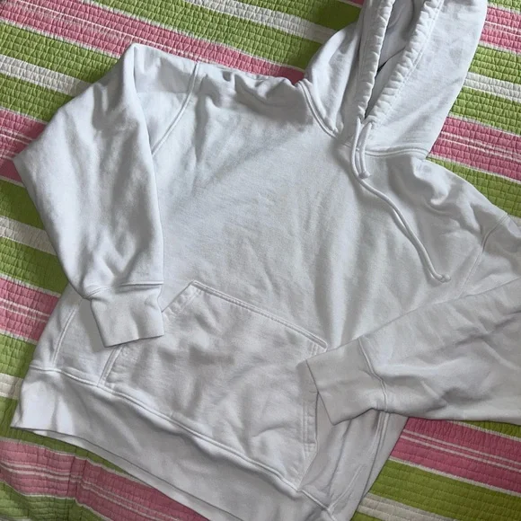 TNA ARITZIA WHITE HOODIE - Picture 4 of 4
